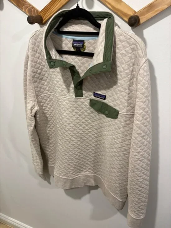 Patagonia WOMANS Organic cotton quilt snap T pullover - Picture 4 of 4